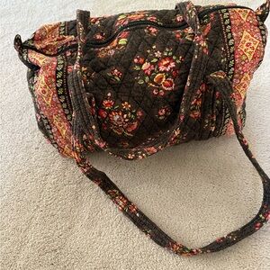 Vera Bradley - Floral Vintage Cottage Core weekender duffel bag